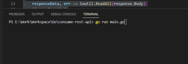 Consuming REST APIs in Golang